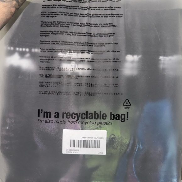 CIVIL REGIME X DARC SPORT X BATMAN X HEATH LEDGER THE JOKER HOODIE - Picture 7 of 8